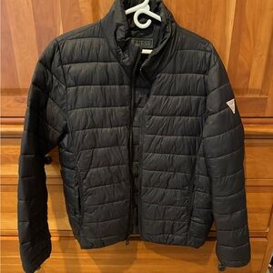Guess Men's Dark Puffer Jacket